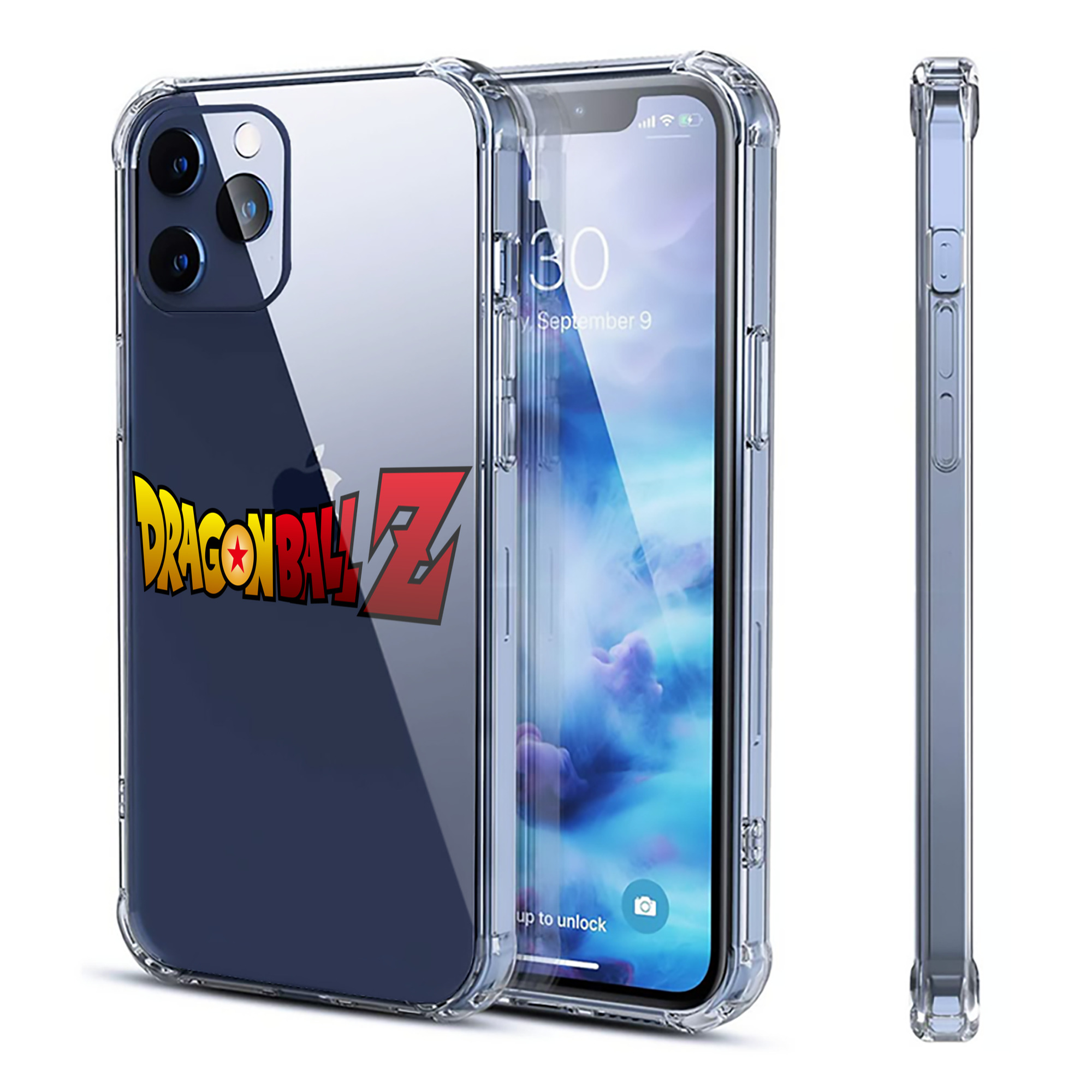 （画像用） ドラゴンボール DRAGON BALL 【iPhone 12シリーズ対応】透明スマホケース（クリアソフトケース）